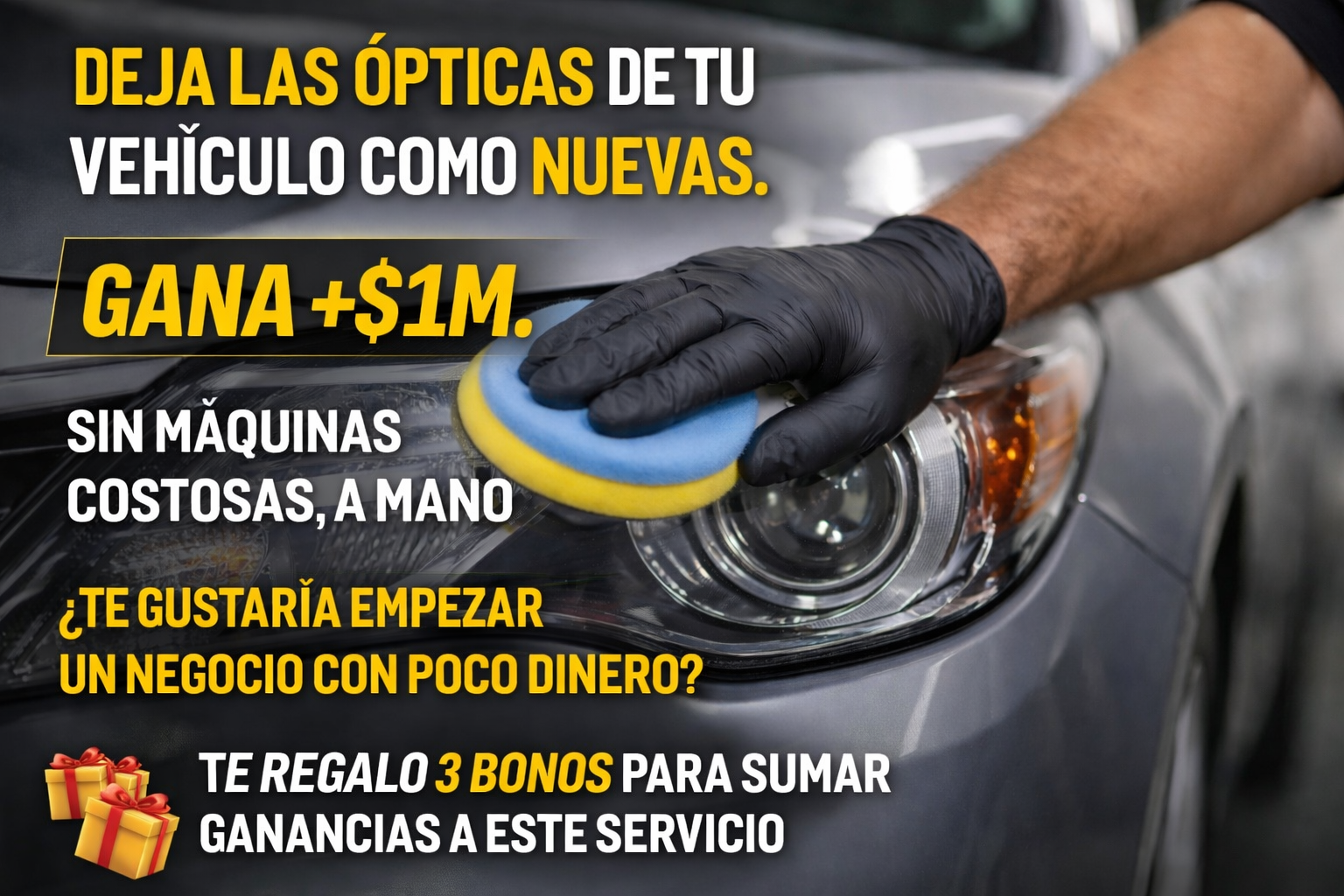 APRENDE A PULIR - LIMPIAR OPTICAS Y GANA $1.000.000 POR MES!!!