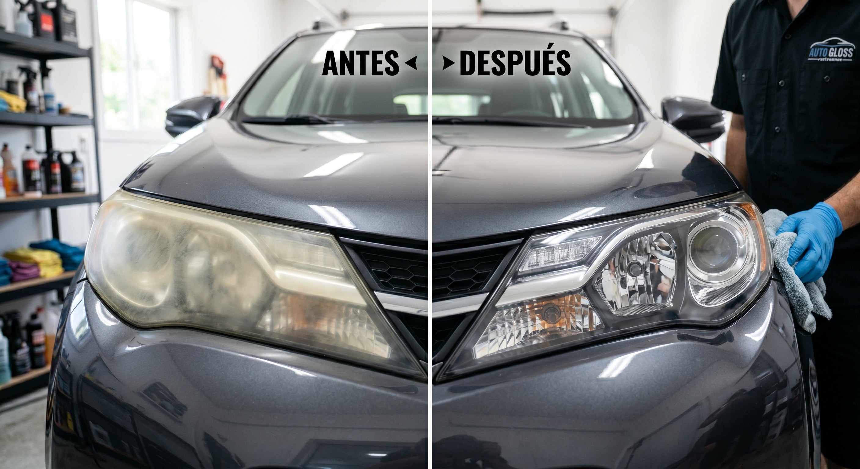 Antes y después ópticas